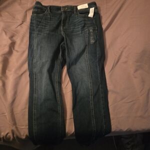 Maurices Dark Blue Women Jeggings Size Large, Regular